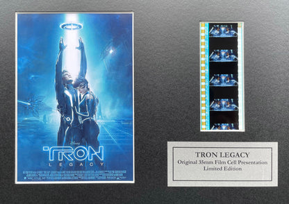 TRON LEGACY 2010  Original 35mm Film Cells set within Quality Wood Frame + COA