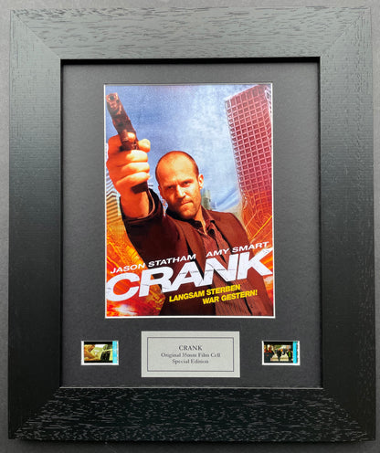 CRANK of 2006 Original 35mm Film Cells set within Quality Wood Frame + COA