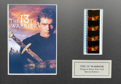 THE 13th WARRIOR Original 35mm Film Cells set within Quality Wood Frame + COA