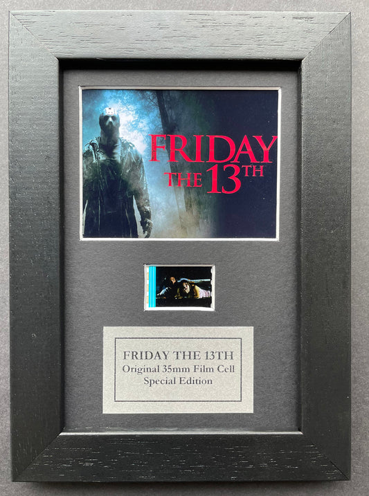 FRIDAY The 13TH 2009 Original Mini 35mm Film Cells set within Quality Wood Frame