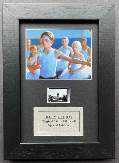 BILLY ELLIOT of 2000 Original Mini 35mm Film Cells set within Quality Wood Frame