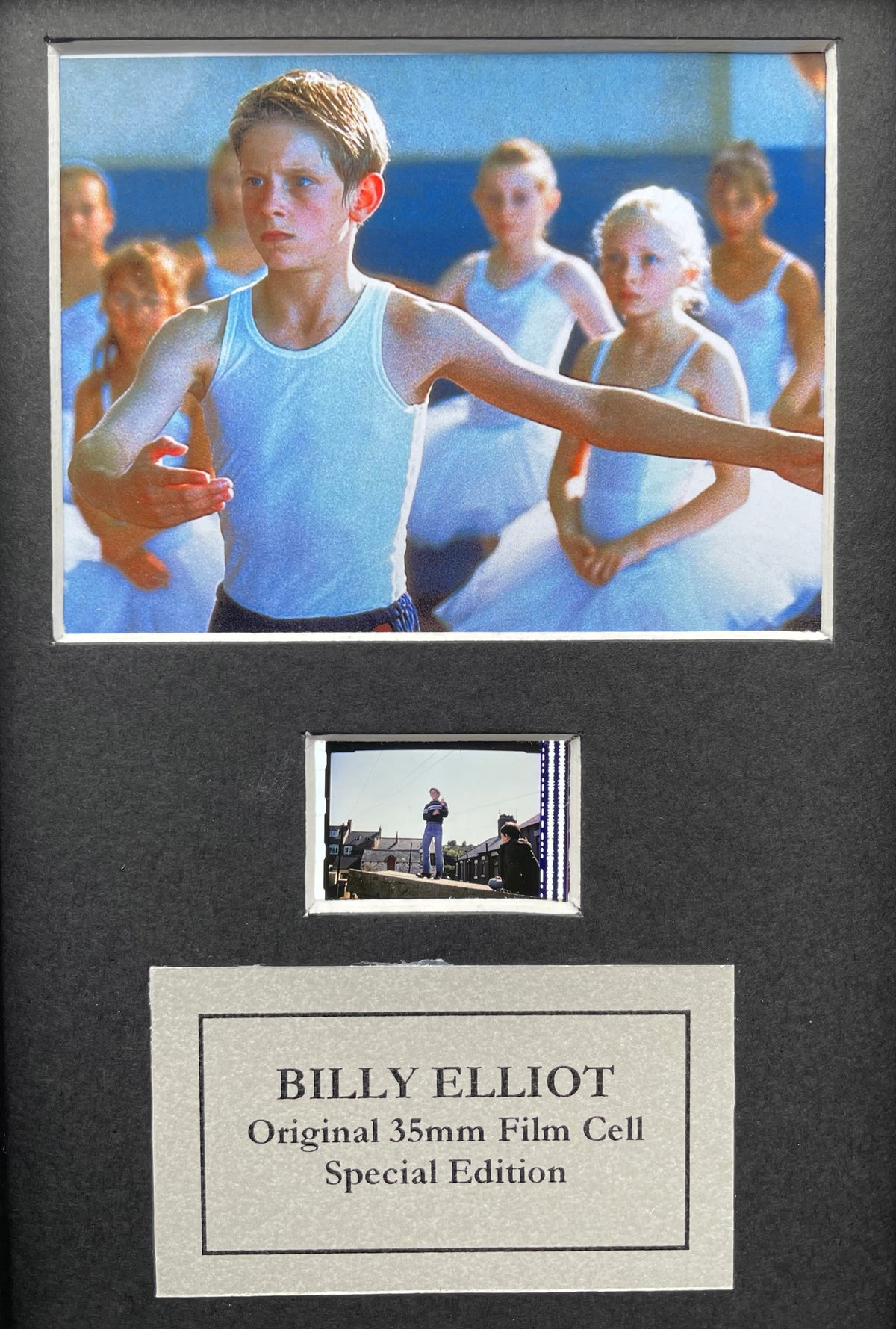 BILLY ELLIOT of 2000 Original Mini 35mm Film Cells set within Quality Wood Frame