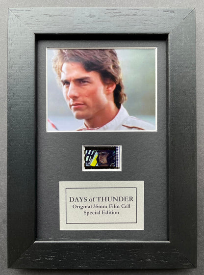 DAYS of THUNDER 1990 Original Mini 35mm Film Cells set within Quality Wood Frame