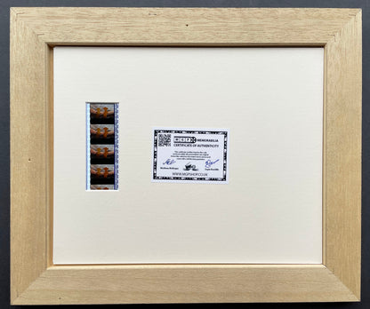 THE 'LION KING' film Original 35mm Film Cells set in Quality Wood Frame + COA v3