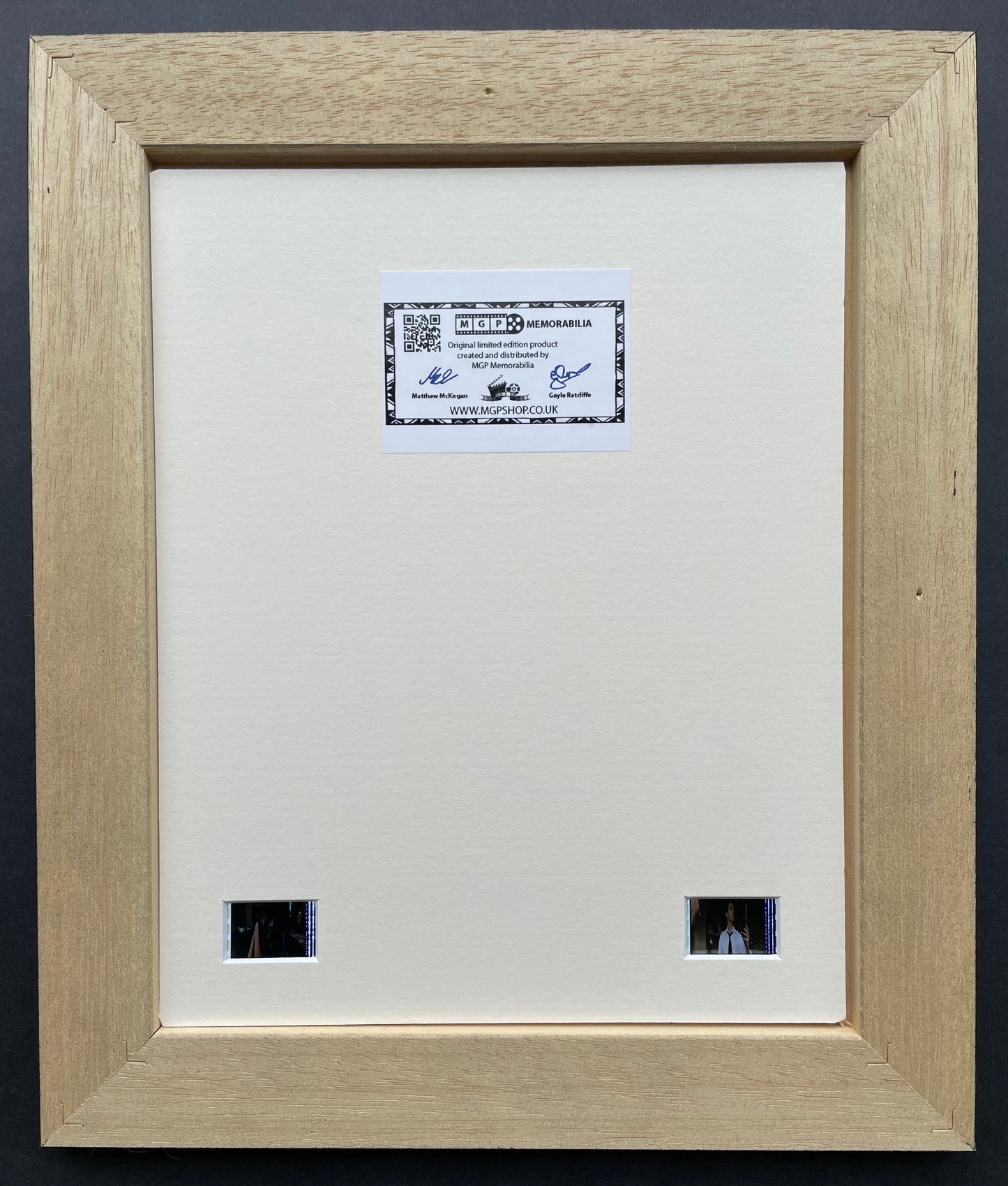 CONSTANTINE of 2007 Original 35mm film cells set in Quality Wood Frame + COA