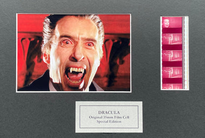 DRACULA Original RARE 35mm Film Cells set within Quality Wood Frame + COA