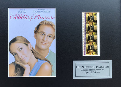 THE WEDDING PLANNER Original 35mm Film Cells set within Quality Wood Frame + COA