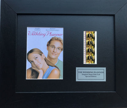 THE WEDDING PLANNER Original 35mm Film Cells set within Quality Wood Frame + COA