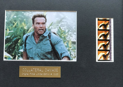 COLLATERAL DAMAGE Original 35mm Film Cells set within Quality Wood Frame + COA