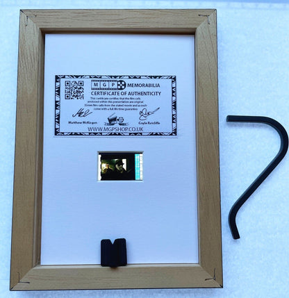WATCHMEN Original Mini 35mm Film Cells set within Quality Wood Frame + COA