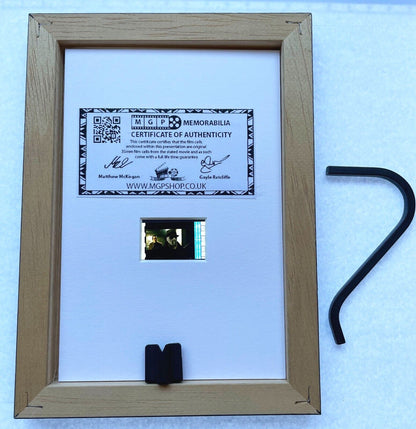WATCHMEN Original Mini 35mm Film Cells set within Quality Wood Frame + COA