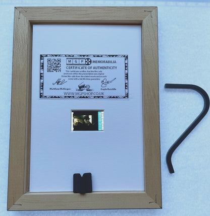 WATCHMEN Original Mini 35mm Film Cells set within Quality Wood Frame + COA