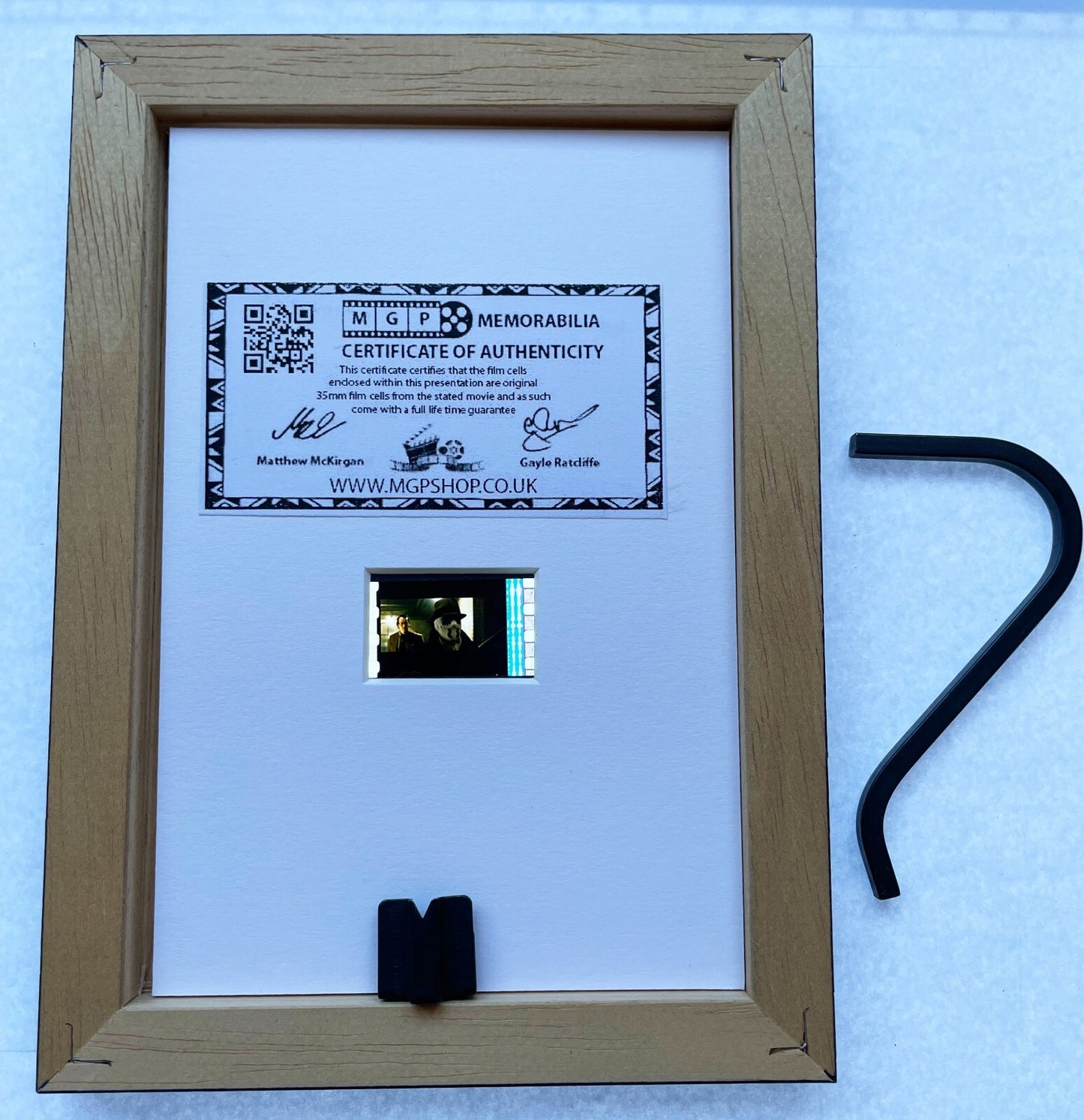 WATCHMEN Original Mini 35mm Film Cells set within Quality Wood Frame + COA