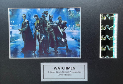 Watchmen of 2009 Original 35mm Film Cells set within Quality Wood Frame + COA v1