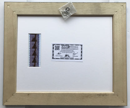 Stargate KURT RUSSELL Signed Repro + Original Film Cells in Quality Wood Frame