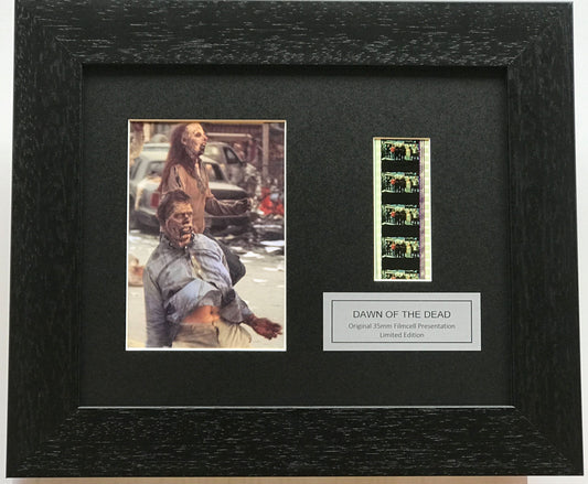 DAWN of THE DEAD Original 35mm Film Cells set within Quality Wood Frame + COA v2