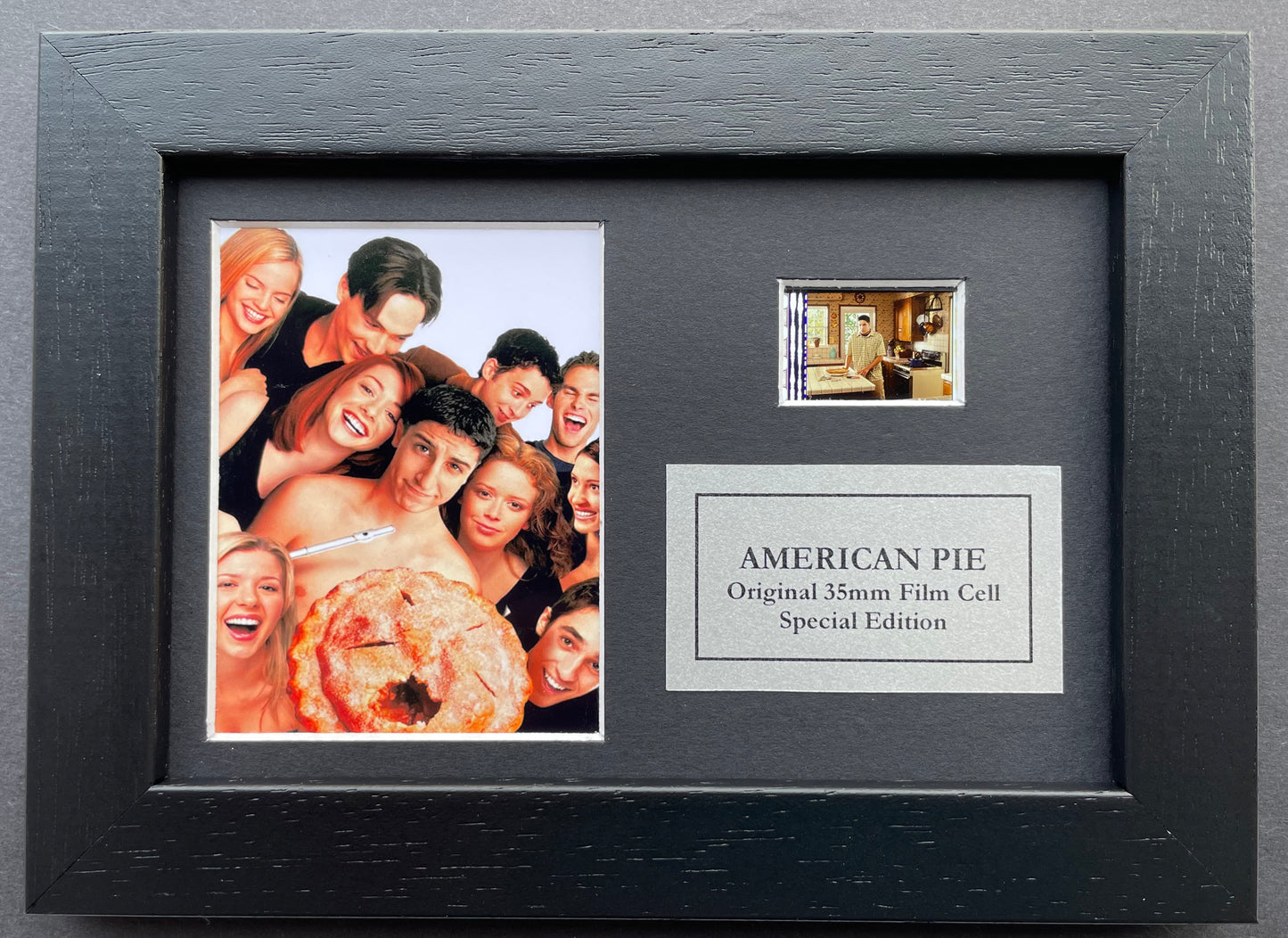 AMERICAN PIE of 1999 Original Mini 35mm Film Cells set within Quality Wood Frame