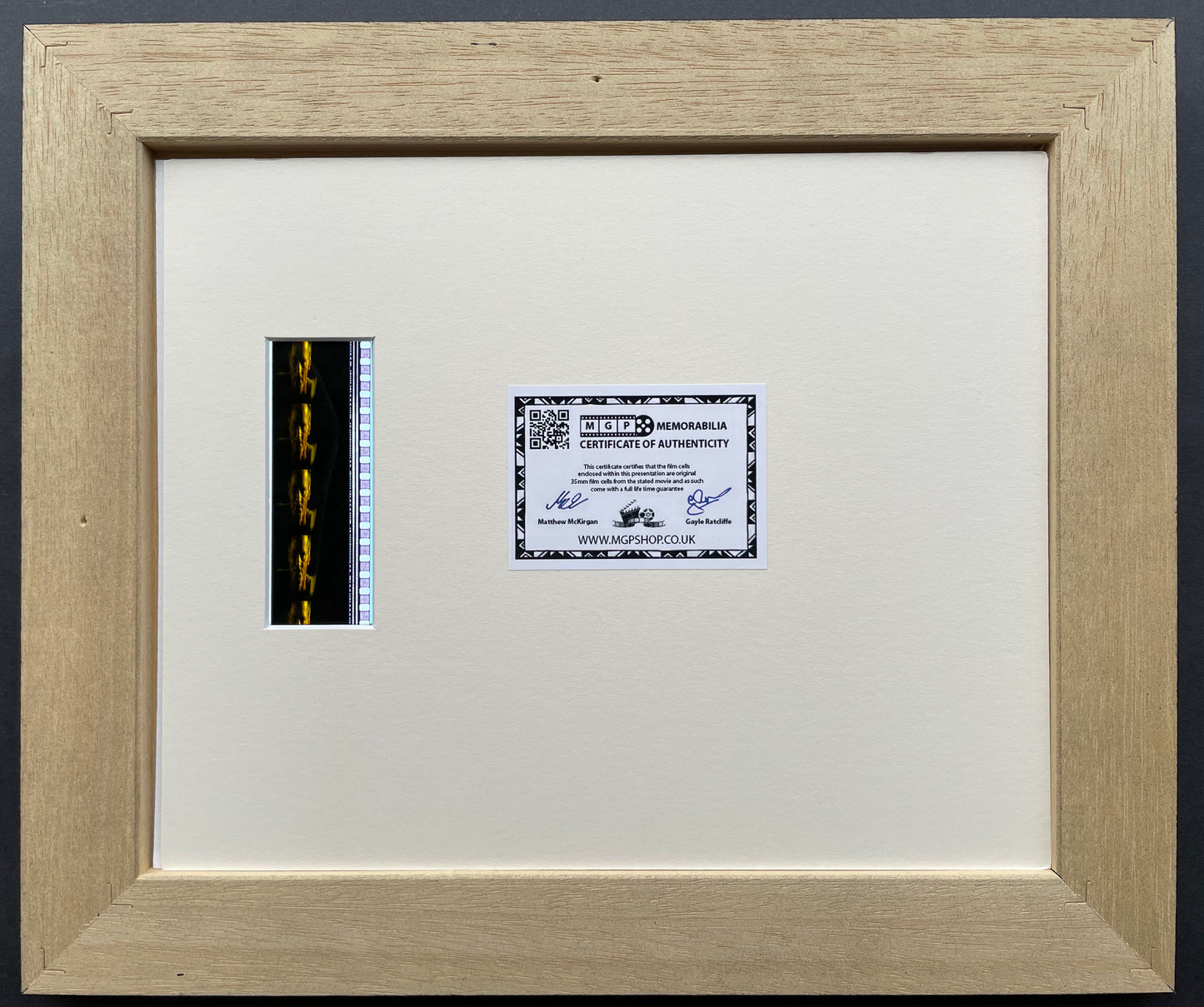 BLACK HAWK DOWN Original 35mm Film Cells set within Quality Wood Frame + COA v2