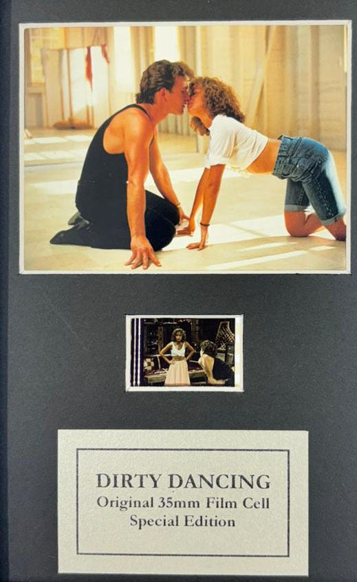 DIRTY DANCING Original Mini 35mm Film Cells set within Quality Wood Frame + COA v2