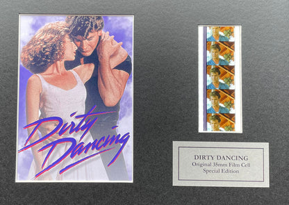DIRTY DANCING Original 35mm Film Cells set within Quality Wood Frame + COA