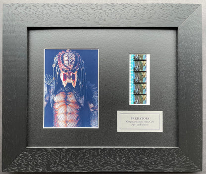 PREDATORS of 2010 Original 35mm Film Cells set within Quality Wood Frame + COA