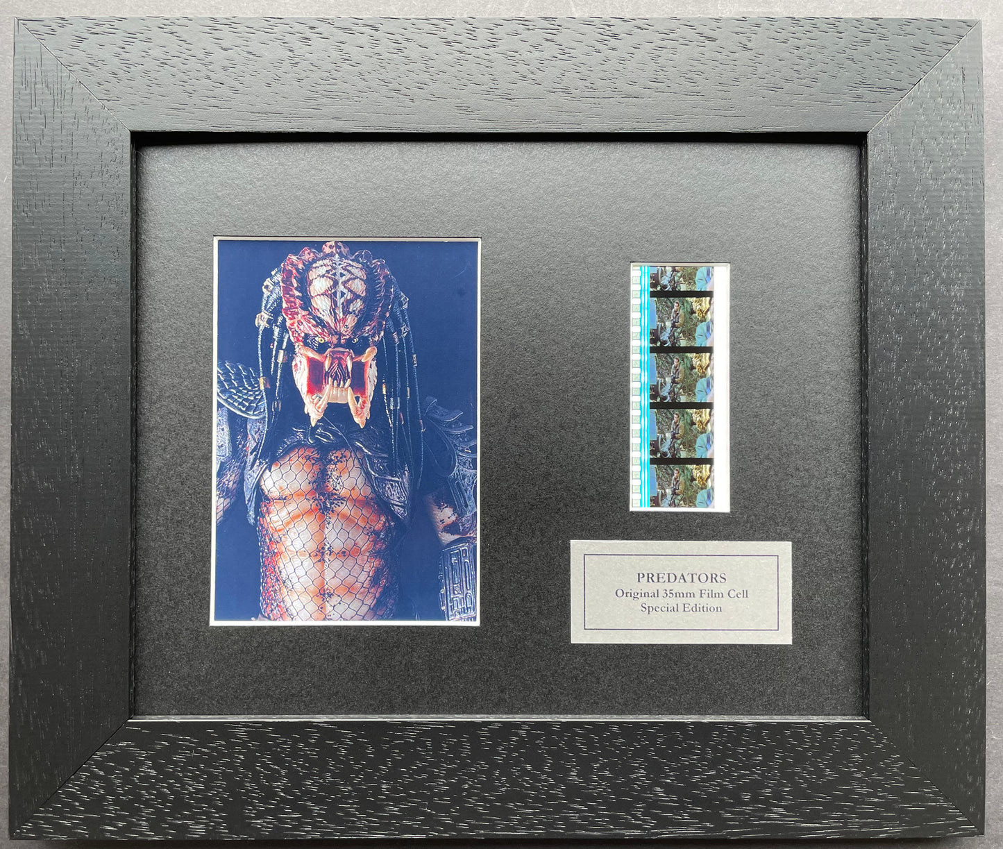 PREDATORS of 2010 Original 35mm Film Cells set within Quality Wood Frame + COA
