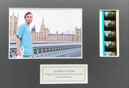 28 DAYS LATER (2002) Original 35mm Film Cells set within Quality Wood Frame + COA
