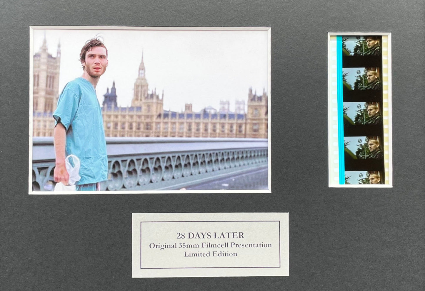 28 DAYS LATER (2002) Original 35mm Film Cells set within Quality Wood Frame + COA