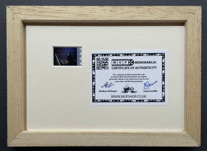 Darth Vader STAR WARS Original 35mm Film Cells set in Quality Wood Frame + COA