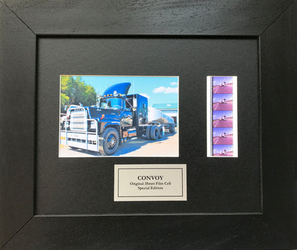 CONVOY of 1978 Original 35mm Film Cells set within Quality Wood Frame + COA