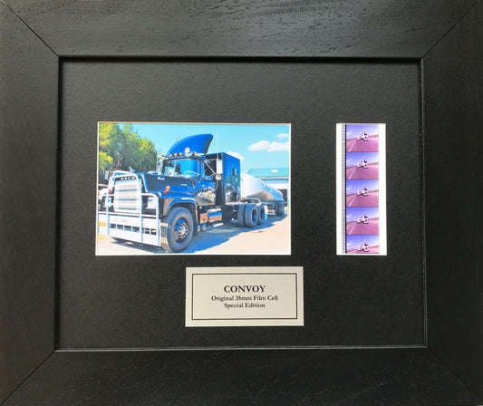 CONVOY of 1978 Original 35mm Film Cells set within Quality Wood Frame + COA