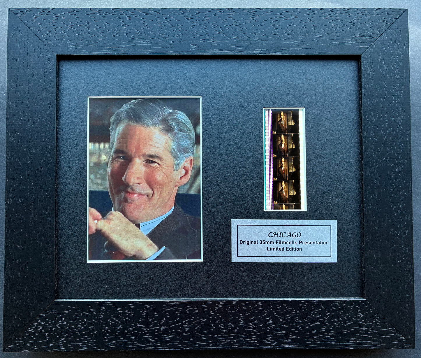 CHICAGO 2002 Original 35mm Film Cells set within Quality Wood Frame + COA v2