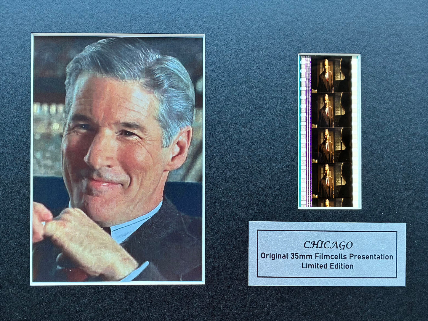 CHICAGO 2002 Original 35mm Film Cells set within Quality Wood Frame + COA v2