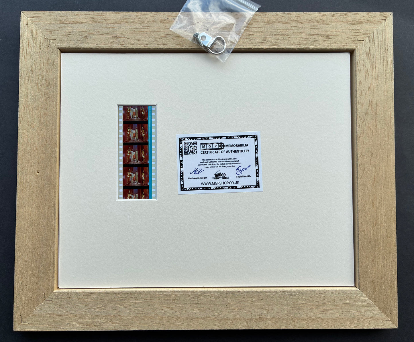 FLASH GORDON 1980 Original 35mm Film Cells set within Quality Wood Frame + COA