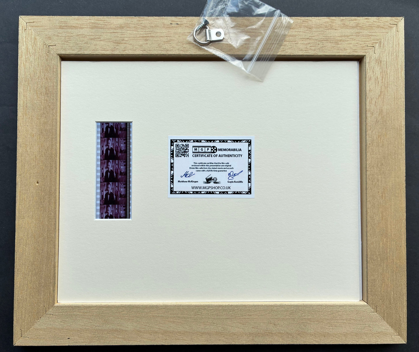 Pulp Fiction Original 35mm Film Cells set within Quality Wood Frame + COA v2