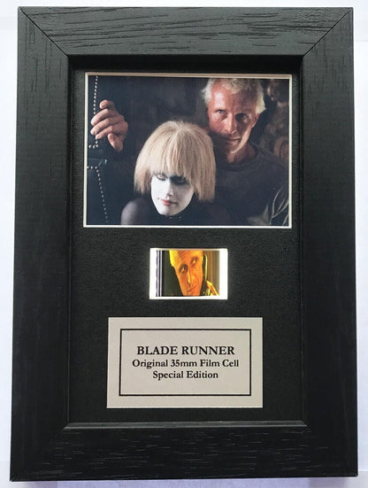 BLADE RUNNER Original Mini 35mm Film Cell set within Quality Wood Frame + COA v1