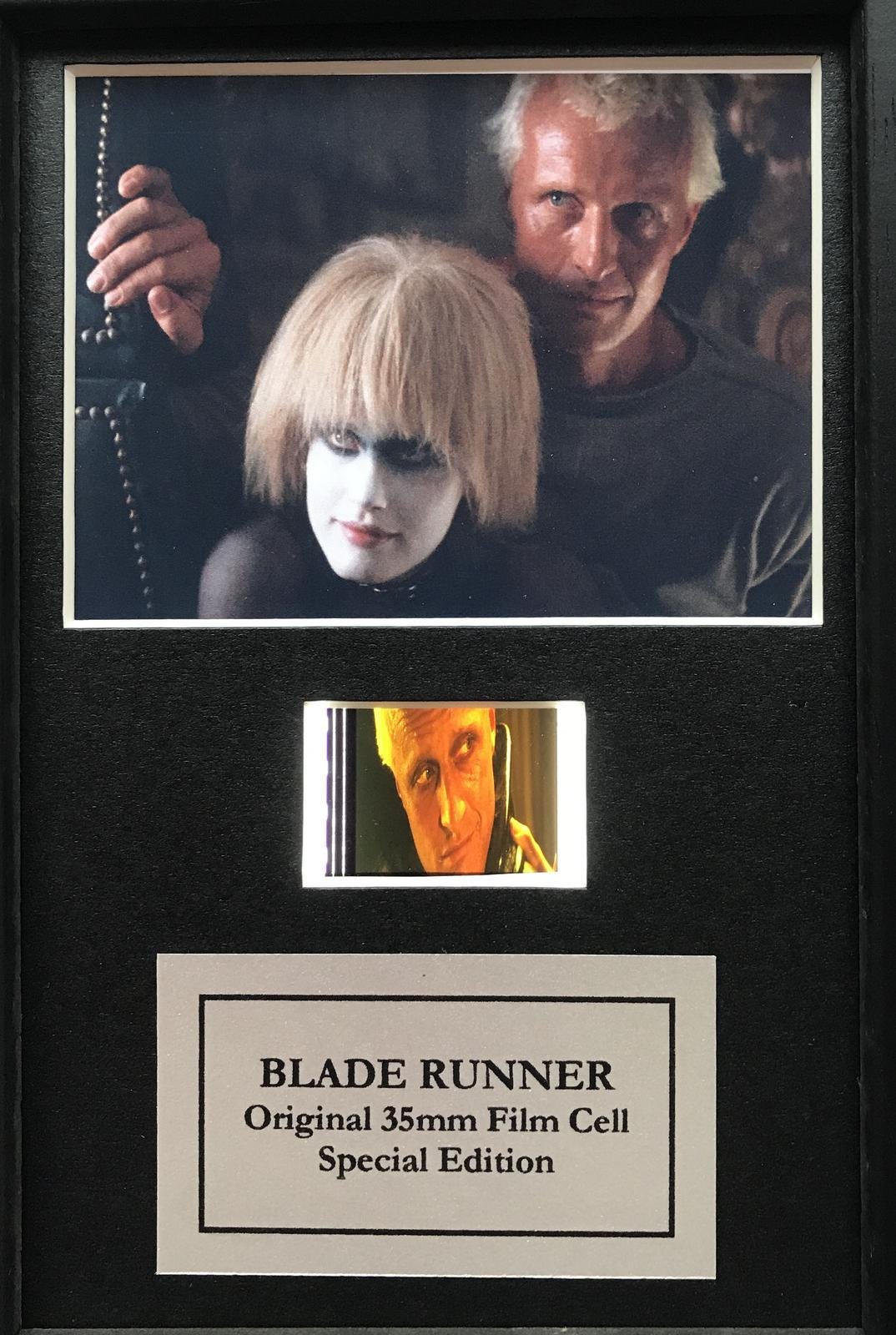 BLADE RUNNER Original Mini 35mm Film Cell set within Quality Wood Frame + COA v1