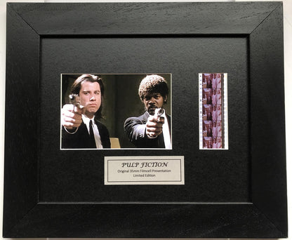 PULP FICTION Original 35mm Film Cells set in Quality Wood Frame + COA v2