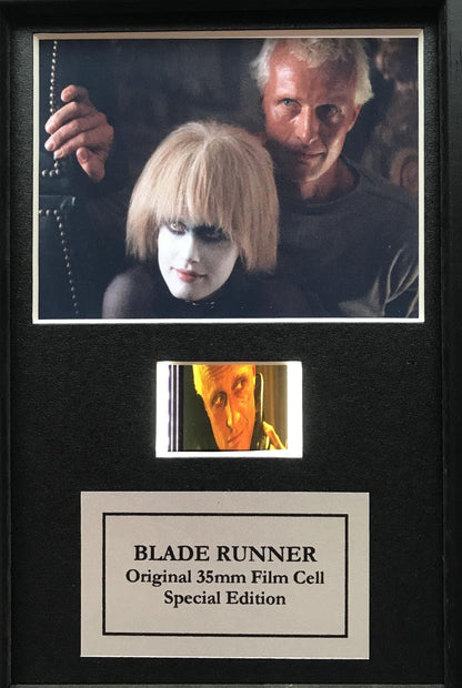 BLADE RUNNER Original Mini 35mm Film Cell set within Quality Wood Frame + COA v1