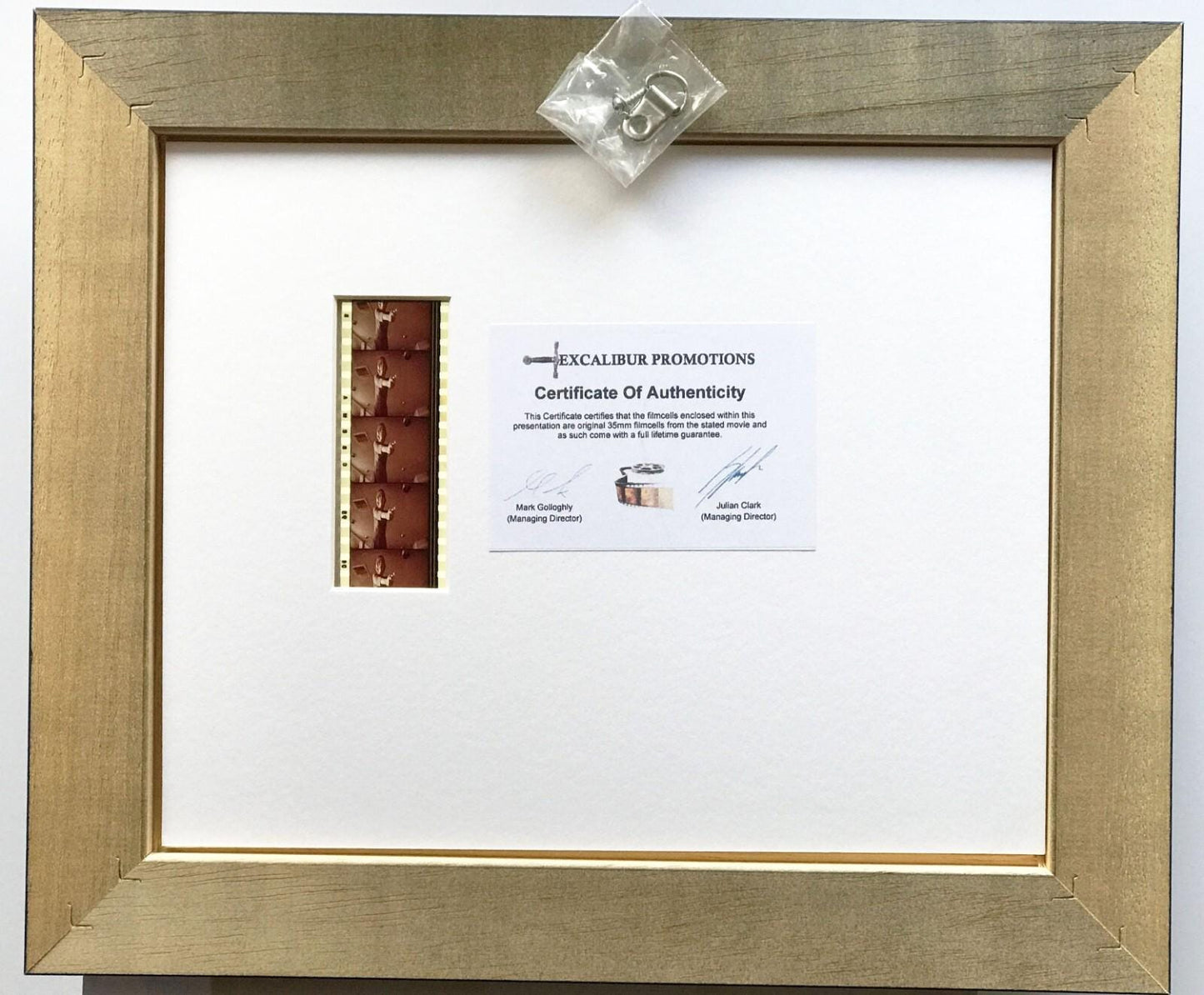 Pulp Fiction Original 35mm Film Cells set within Quality Wood Frame + COA