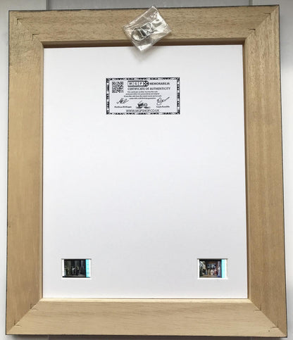 Dr Who & The Daleks Original 35mm Film Cells set within Quality Wood Frame + COA