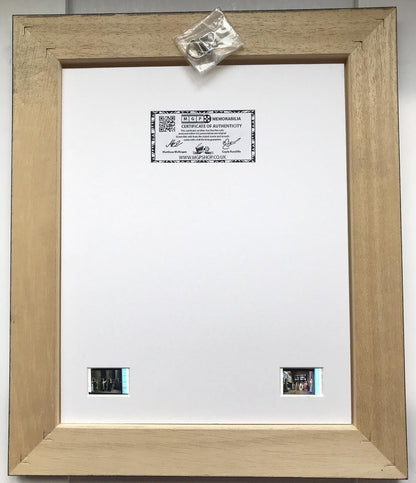 Dr Who & The Daleks Original 35mm Film Cells set within Quality Wood Frame + COA