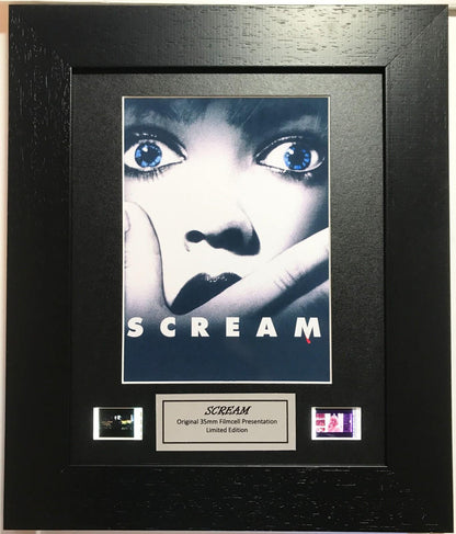 SCREAM 1996 Original 35mm Film Cells set within Quality Wood Frame + COA