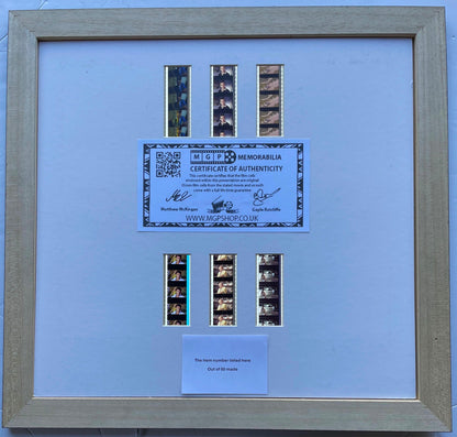 BOND LADIES Original 35mm Film Cells in Quality Wood Frame Ltd. Edition of 50