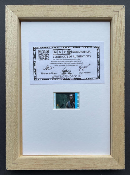 PREDATOR 1987 Original Mini 35mm Film Cells set within Quality Wood Frame + COA