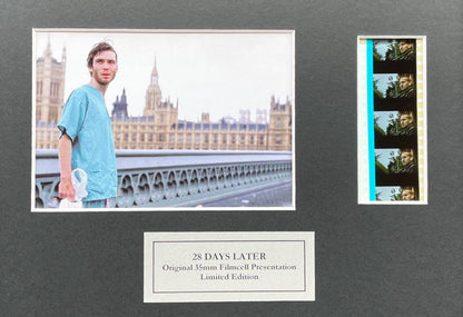 28 DAYS LATER (2002) Original 35mm Film Cells set within Quality Wood Frame + COA