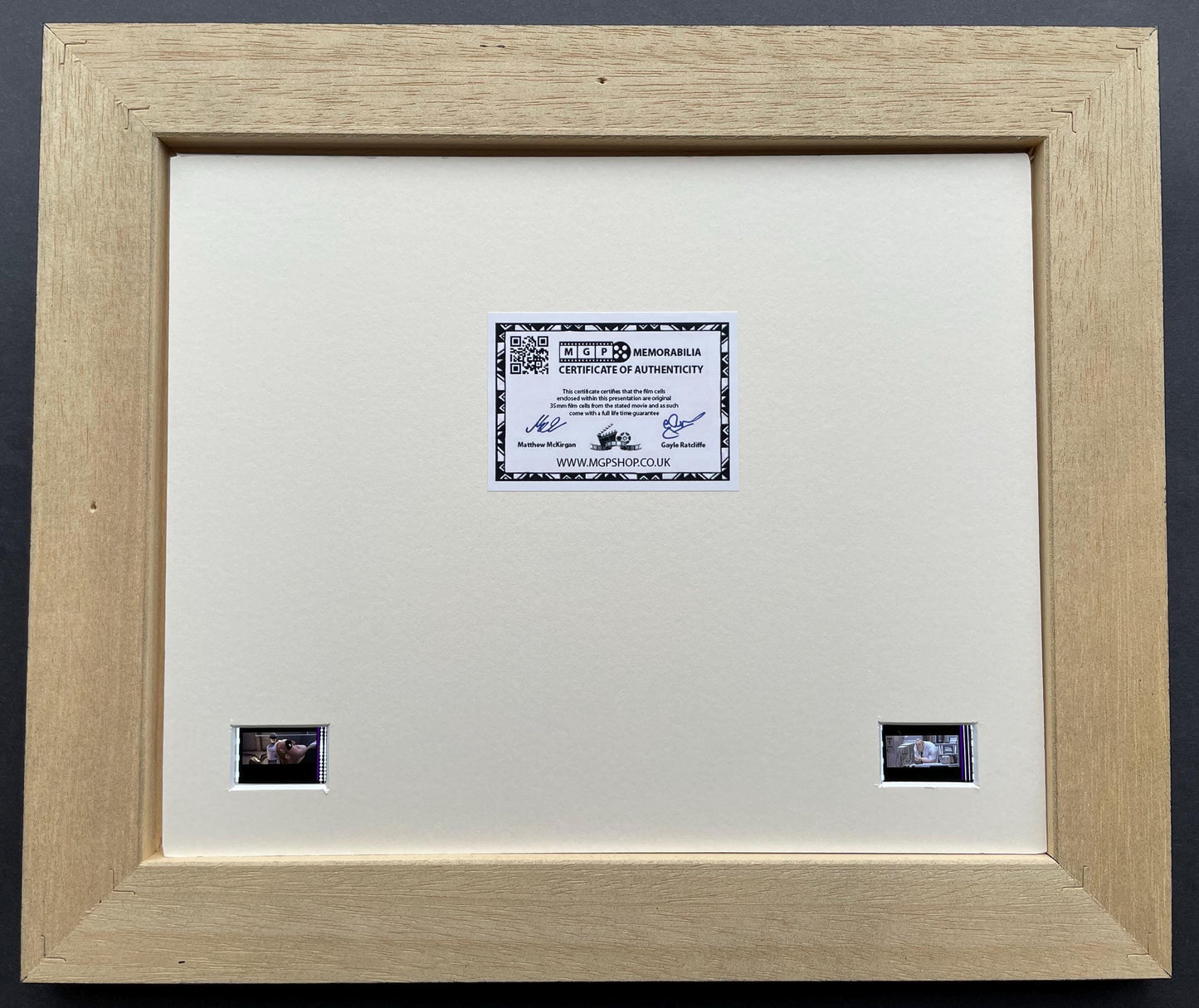 THE INCREDIBLES Original 35mm Film Cells set within Quality Wood Frame + COA