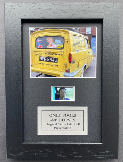 ONLY FOOLS & HORSES Original Mini 35mm Film Cells set within Quality Wood Frame