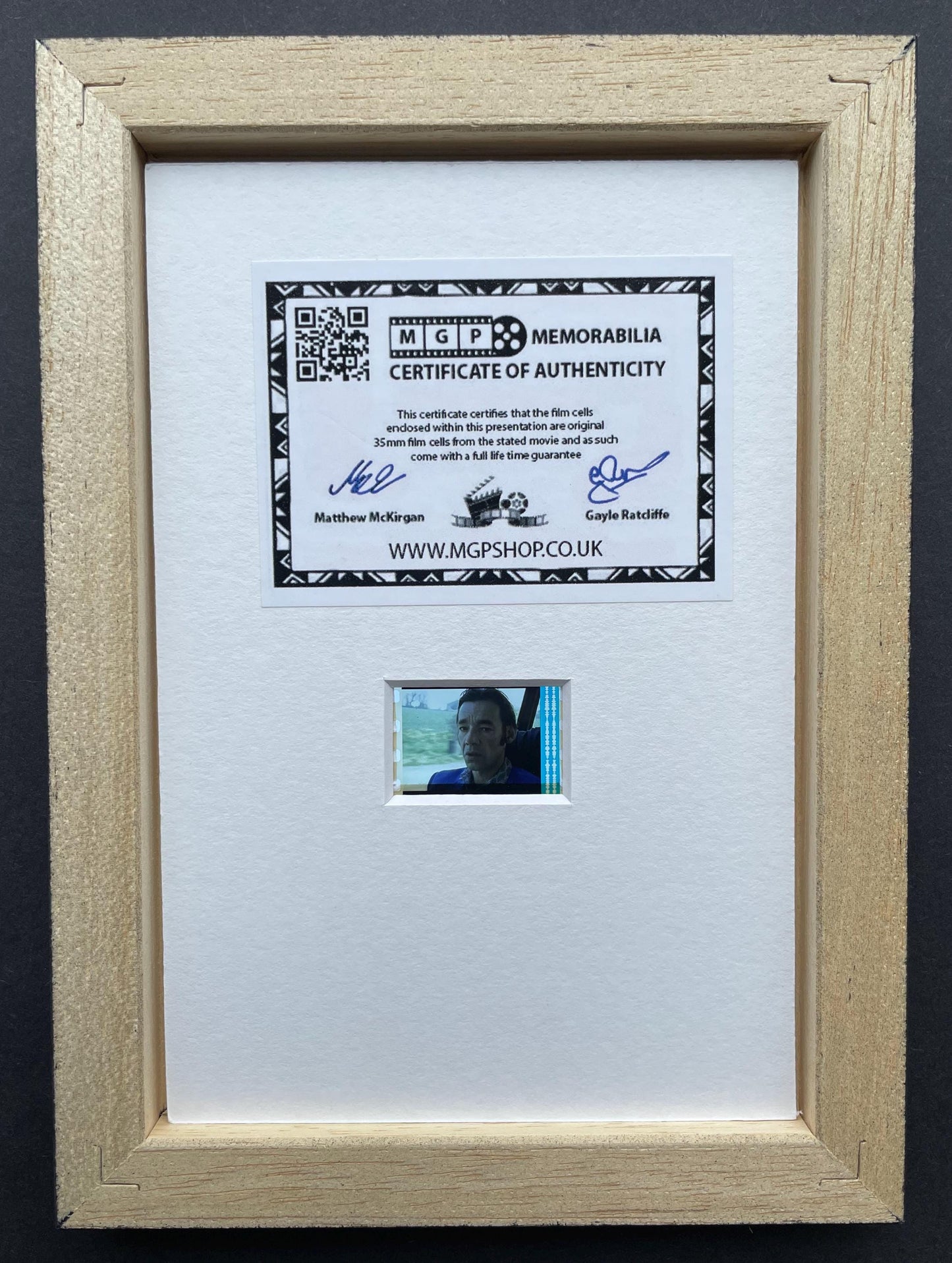 ONLY FOOLS & HORSES Original Mini 35mm Film Cells set within Quality Wood Frame