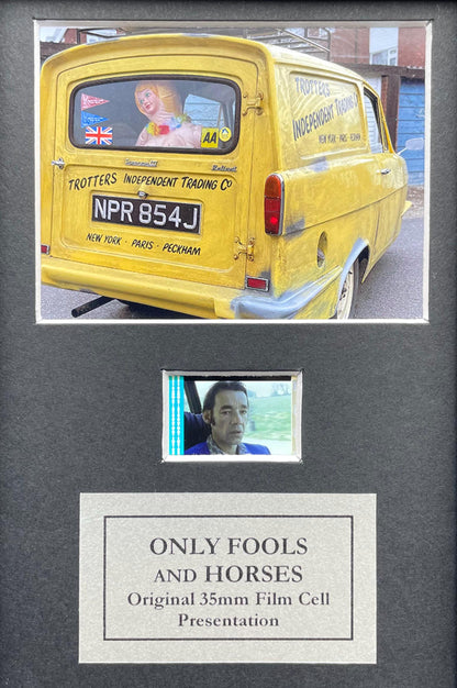 ONLY FOOLS & HORSES Original Mini 35mm Film Cells set within Quality Wood Frame